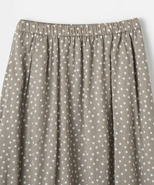CARA O CRUZ / キャラ・オ・クルス ミニ・ひざ丈スカート | ドットフレアスカート【CoC by CARA O CRUZ】 | 詳細26