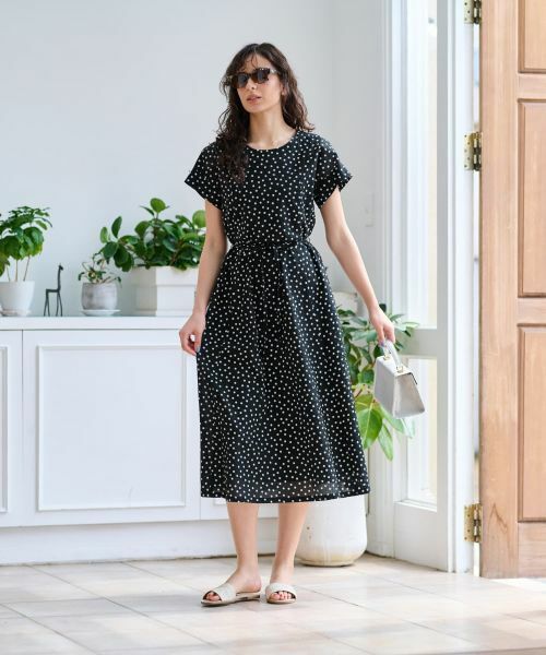 CARA O CRUZ / キャラ・オ・クルス ドレス | ドットフレアワンピース【CoC by CARA O CRUZ】 | 詳細15