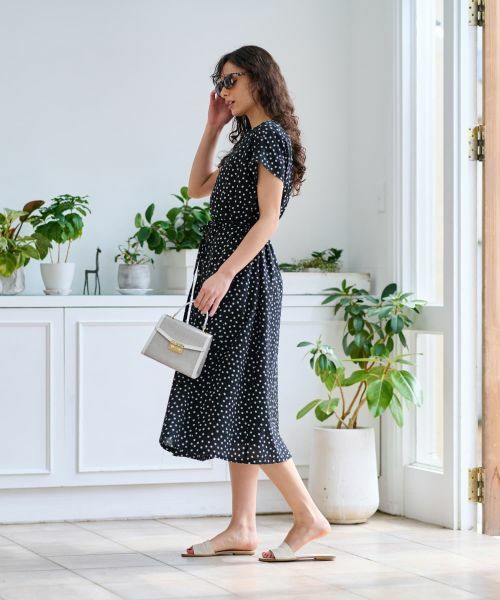 CARA O CRUZ / キャラ・オ・クルス ドレス | ドットフレアワンピース【CoC by CARA O CRUZ】 | 詳細17