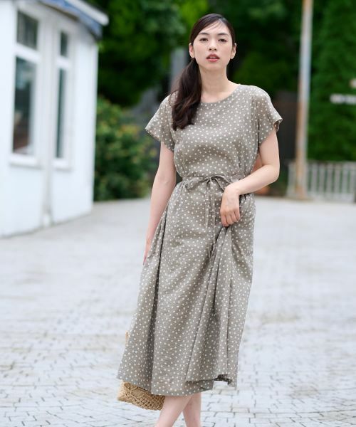 CARA O CRUZ / キャラ・オ・クルス ドレス | ドットフレアワンピース【CoC by CARA O CRUZ】 | 詳細2