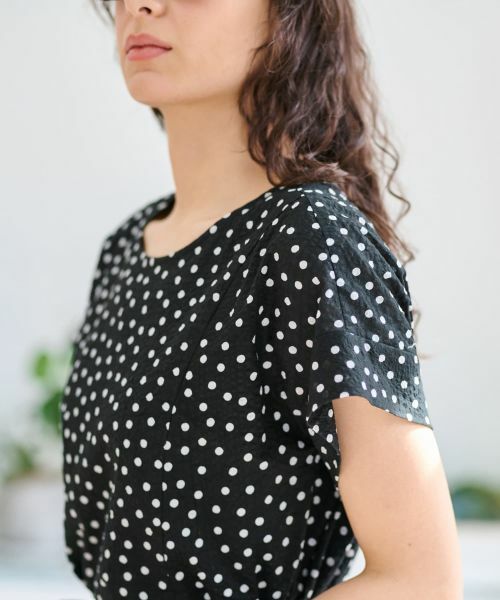 CARA O CRUZ / キャラ・オ・クルス ドレス | ドットフレアワンピース【CoC by CARA O CRUZ】 | 詳細24