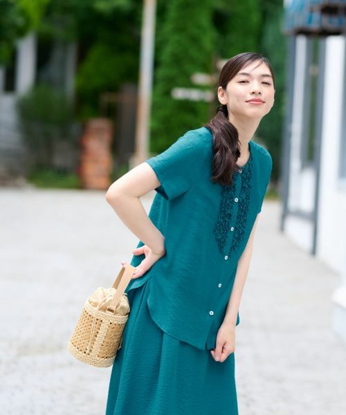 CARA O CRUZ / キャラ・オ・クルス シャツ・ブラウス | フリルブラウス【CoC by CARA O CRUZ】 | 詳細1