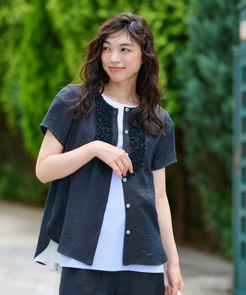 CARA O CRUZ / キャラ・オ・クルス シャツ・ブラウス | フリルブラウス【CoC by CARA O CRUZ】 | 詳細10