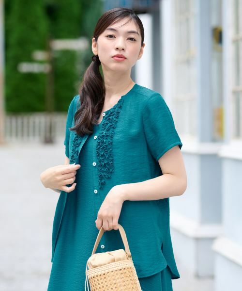 CARA O CRUZ / キャラ・オ・クルス シャツ・ブラウス | フリルブラウス【CoC by CARA O CRUZ】 | 詳細4