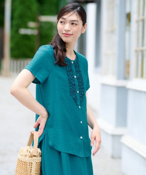 CARA O CRUZ / キャラ・オ・クルス シャツ・ブラウス | フリルブラウス【CoC by CARA O CRUZ】 | 詳細6