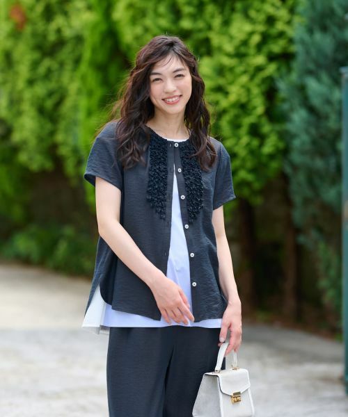 CARA O CRUZ / キャラ・オ・クルス シャツ・ブラウス | フリルブラウス【CoC by CARA O CRUZ】 | 詳細8