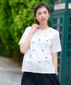 CARA O CRUZ / キャラ・オ・クルス カットソー | 刺繍カットソー【CoC by CARA O CRUZ】