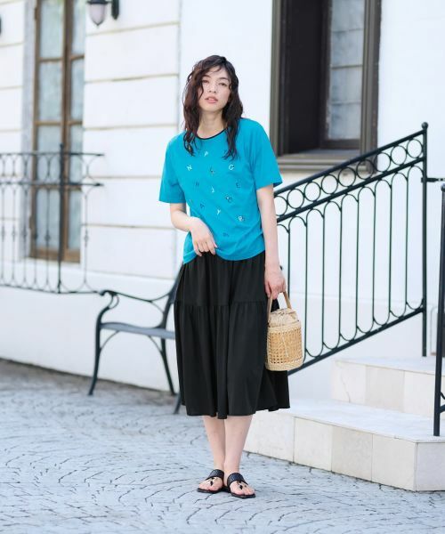 CARA O CRUZ / キャラ・オ・クルス カットソー | 刺繍カットソー【CoC by CARA O CRUZ】 | 詳細12