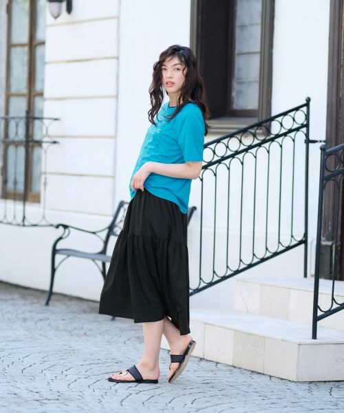 CARA O CRUZ / キャラ・オ・クルス カットソー | 刺繍カットソー【CoC by CARA O CRUZ】 | 詳細13