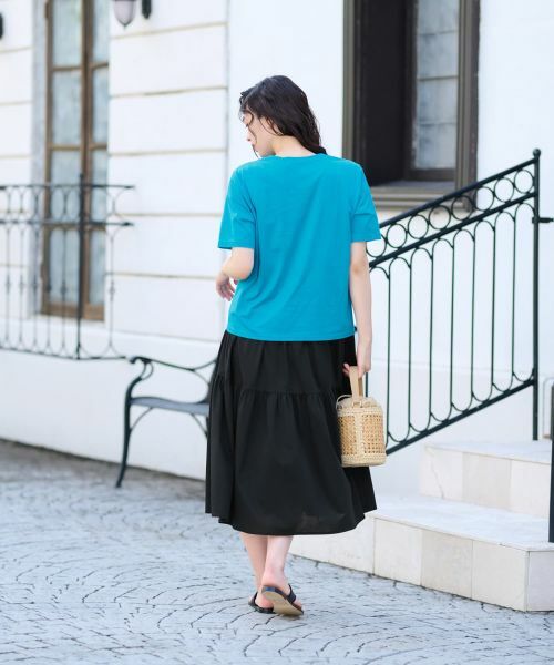 CARA O CRUZ / キャラ・オ・クルス カットソー | 刺繍カットソー【CoC by CARA O CRUZ】 | 詳細14