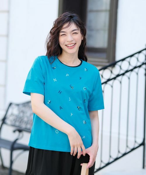 CARA O CRUZ / キャラ・オ・クルス カットソー | 刺繍カットソー【CoC by CARA O CRUZ】 | 詳細2