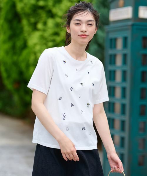 CARA O CRUZ / キャラ・オ・クルス カットソー | 刺繍カットソー【CoC by CARA O CRUZ】 | 詳細7