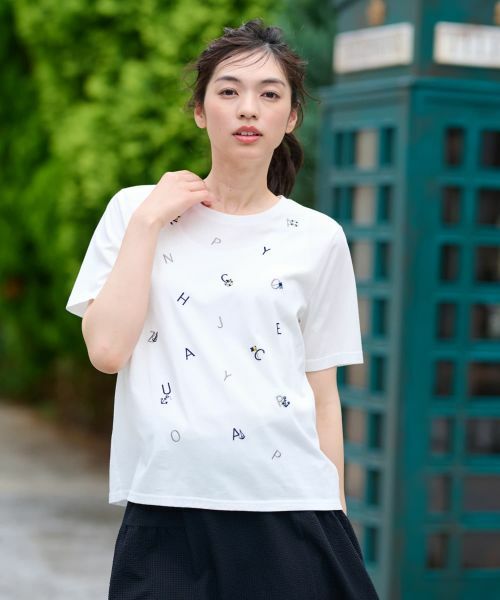 CARA O CRUZ / キャラ・オ・クルス カットソー | 刺繍カットソー【CoC by CARA O CRUZ】 | 詳細8