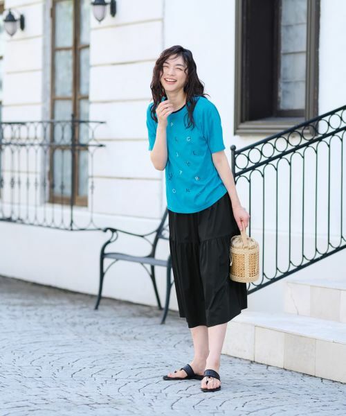 CARA O CRUZ / キャラ・オ・クルス カットソー | 刺繍カットソー【CoC by CARA O CRUZ】 | 詳細9