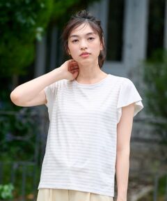 CARA O CRUZ / キャラ・オ・クルス カットソー | フレアスリーブカットソー【CoC by CARA O CRUZ】