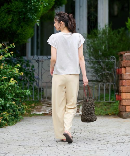 CARA O CRUZ / キャラ・オ・クルス カットソー | フレアスリーブカットソー【CoC by CARA O CRUZ】 | 詳細10