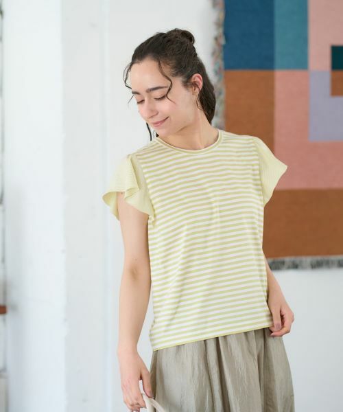 CARA O CRUZ / キャラ・オ・クルス カットソー | フレアスリーブカットソー【CoC by CARA O CRUZ】 | 詳細15