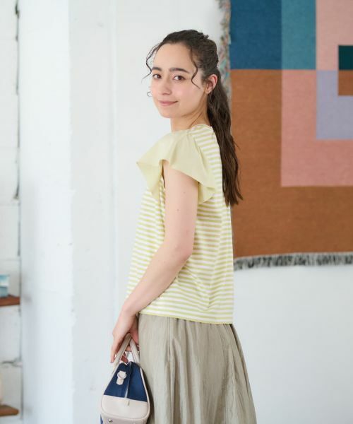 CARA O CRUZ / キャラ・オ・クルス カットソー | フレアスリーブカットソー【CoC by CARA O CRUZ】 | 詳細16