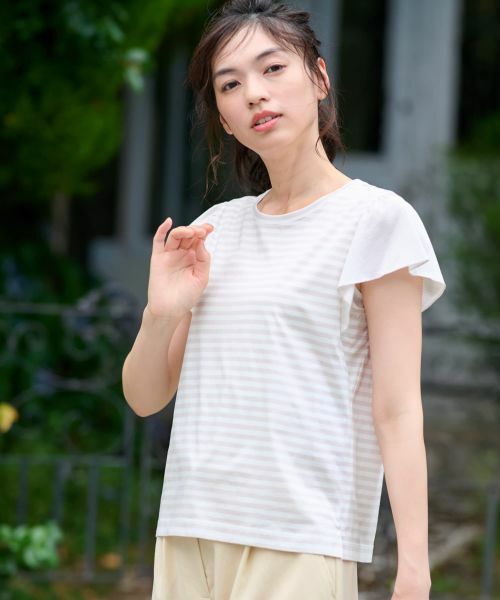 CARA O CRUZ / キャラ・オ・クルス カットソー | フレアスリーブカットソー【CoC by CARA O CRUZ】 | 詳細3