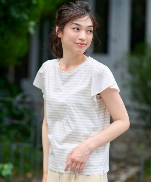 CARA O CRUZ / キャラ・オ・クルス カットソー | フレアスリーブカットソー【CoC by CARA O CRUZ】 | 詳細4