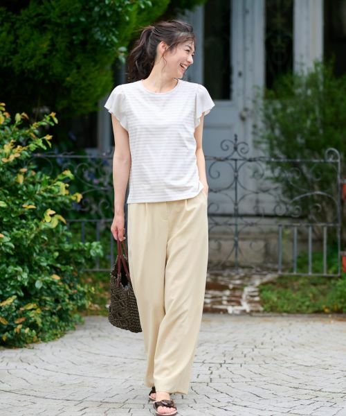 CARA O CRUZ / キャラ・オ・クルス カットソー | フレアスリーブカットソー【CoC by CARA O CRUZ】 | 詳細6