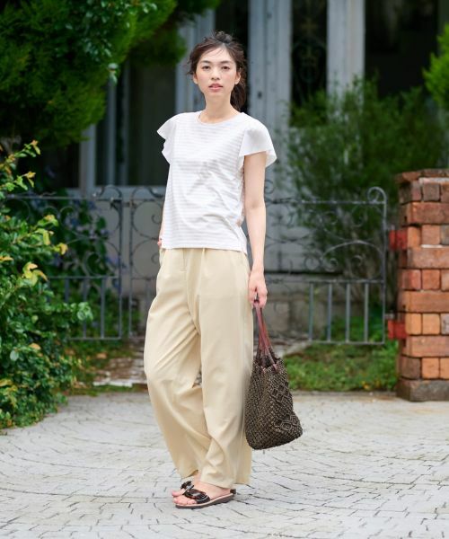 CARA O CRUZ / キャラ・オ・クルス カットソー | フレアスリーブカットソー【CoC by CARA O CRUZ】 | 詳細8