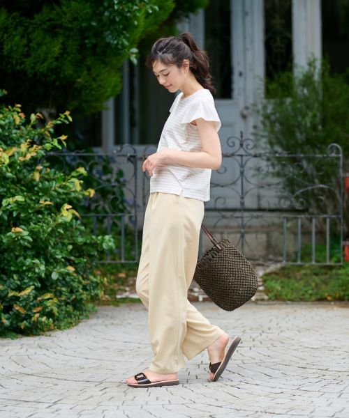 CARA O CRUZ / キャラ・オ・クルス カットソー | フレアスリーブカットソー【CoC by CARA O CRUZ】 | 詳細9