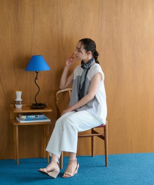 CARA O CRUZ / キャラ・オ・クルス カットソー | 異素材切替カットソー【CoC by CARA O CRUZ】 | 詳細16