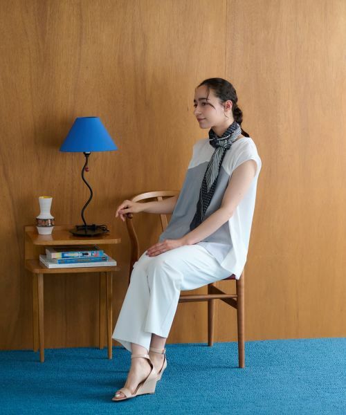 CARA O CRUZ / キャラ・オ・クルス カットソー | 異素材切替カットソー【CoC by CARA O CRUZ】 | 詳細18