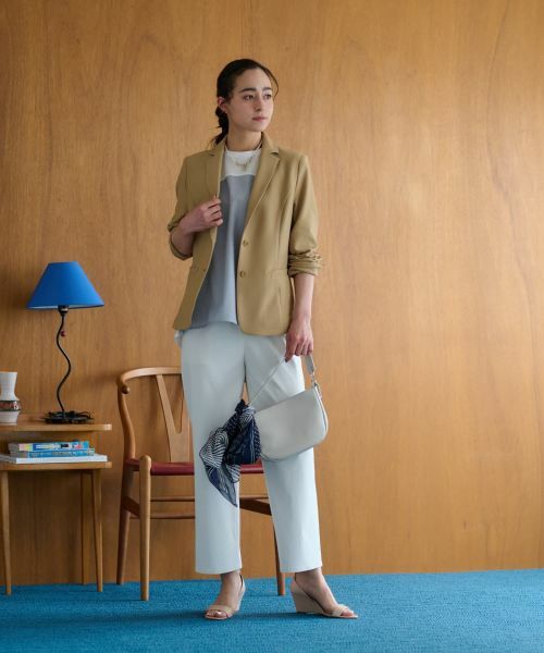 CARA O CRUZ / キャラ・オ・クルス カットソー | 異素材切替カットソー【CoC by CARA O CRUZ】 | 詳細19