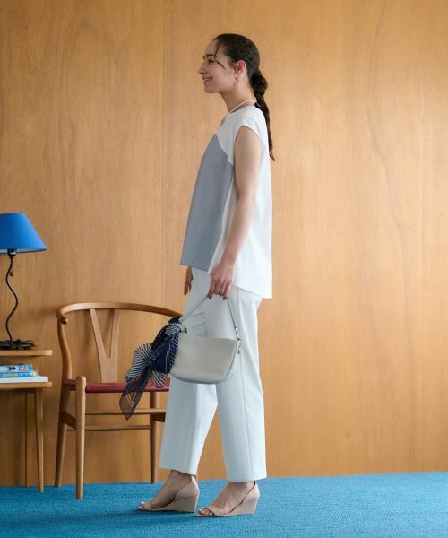 CARA O CRUZ / キャラ・オ・クルス カットソー | 異素材切替カットソー【CoC by CARA O CRUZ】 | 詳細21
