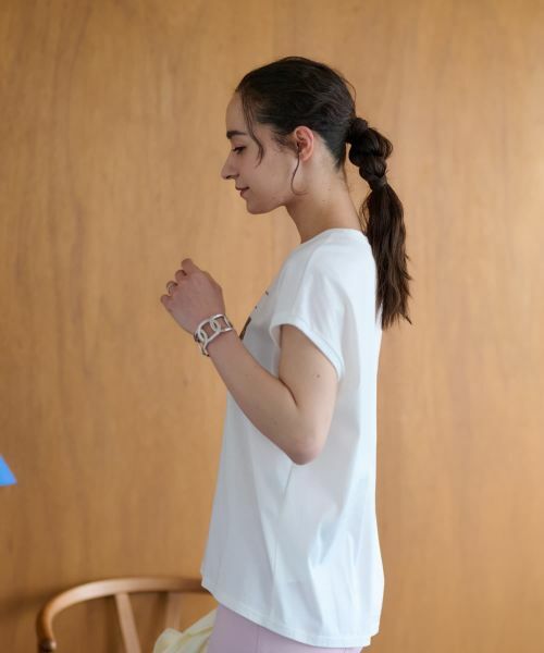 CARA O CRUZ / キャラ・オ・クルス カットソー | プリントノースリーブカットソー【CoC by CARA O CRUZ】 | 詳細22