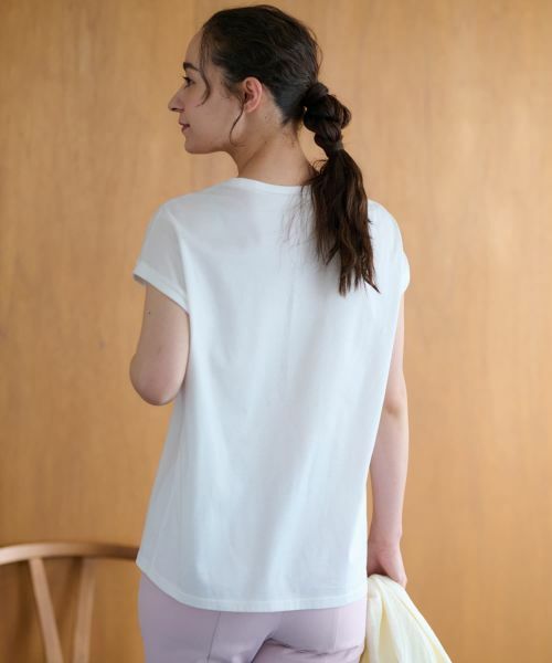 CARA O CRUZ / キャラ・オ・クルス カットソー | プリントノースリーブカットソー【CoC by CARA O CRUZ】 | 詳細23