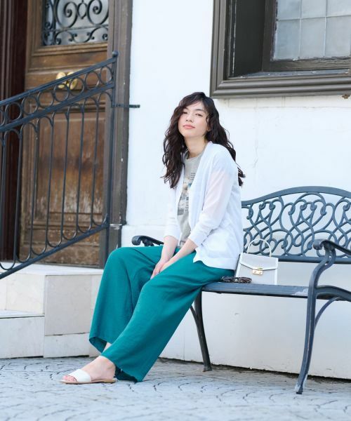 CARA O CRUZ / キャラ・オ・クルス カットソー | プリントノースリーブカットソー【CoC by CARA O CRUZ】 | 詳細6