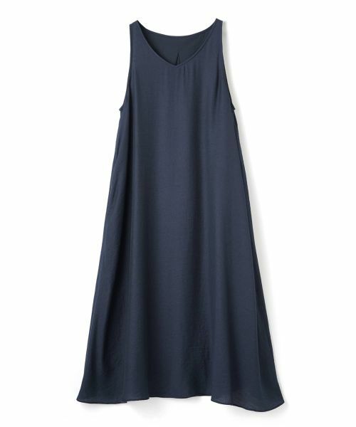 CARA O CRUZ / キャラ・オ・クルス ロング・マキシ丈ワンピース | Vネックジャンパースカート【CoC by CARA O CRUZ】 | 詳細29