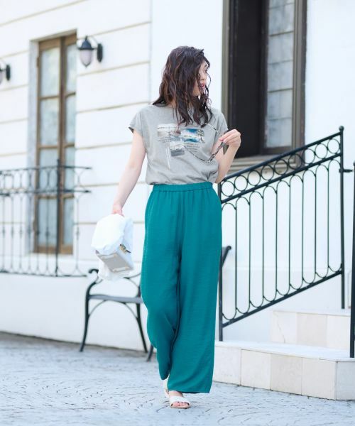 CARA O CRUZ / キャラ・オ・クルス その他パンツ | ワイドパンツ【CoC by CARA O CRUZ】 | 詳細12