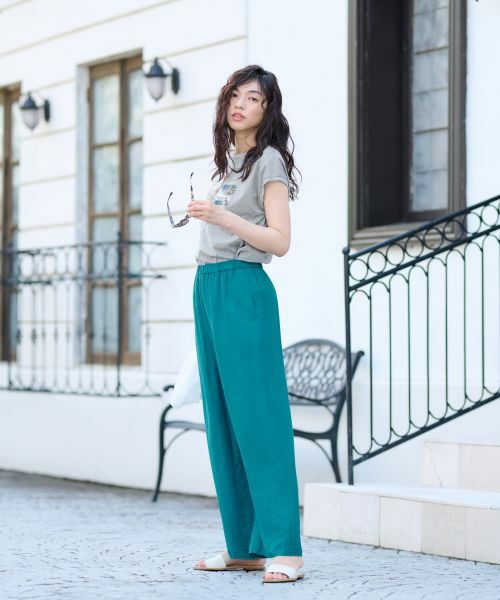 CARA O CRUZ / キャラ・オ・クルス その他パンツ | ワイドパンツ【CoC by CARA O CRUZ】 | 詳細13