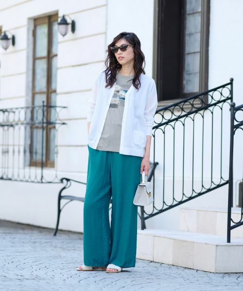 CARA O CRUZ / キャラ・オ・クルス その他パンツ | ワイドパンツ【CoC by CARA O CRUZ】 | 詳細8