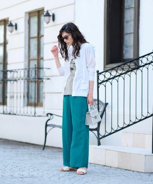 CARA O CRUZ / キャラ・オ・クルス その他パンツ | ワイドパンツ【CoC by CARA O CRUZ】 | 詳細9