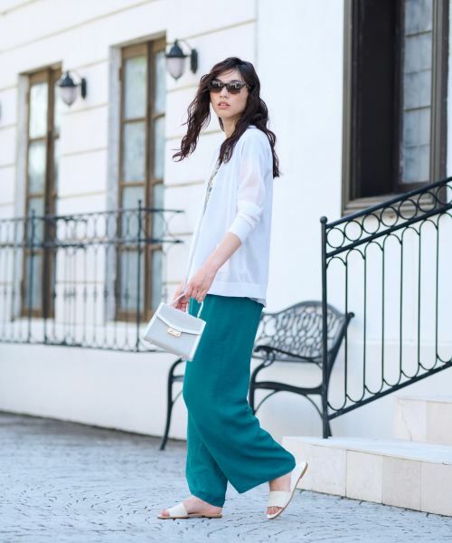 CARA O CRUZ / キャラ・オ・クルス カーディガン・ボレロ | ラメVネックカーディガン【CoC by CARA O CRUZ】 | 詳細18