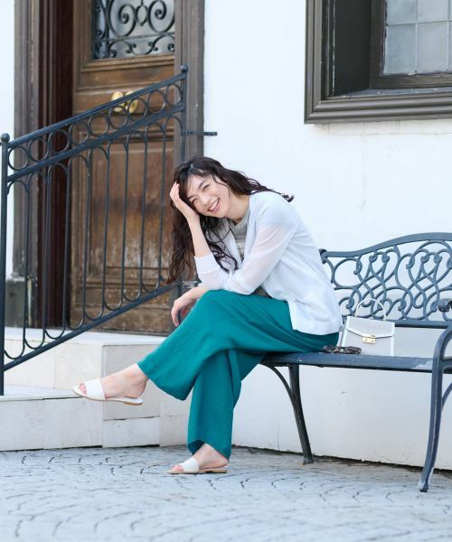 CARA O CRUZ / キャラ・オ・クルス カーディガン・ボレロ | ラメVネックカーディガン【CoC by CARA O CRUZ】 | 詳細20