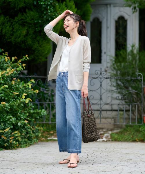 CARA O CRUZ / キャラ・オ・クルス カーディガン・ボレロ | ラメVネックカーディガン【CoC by CARA O CRUZ】 | 詳細27