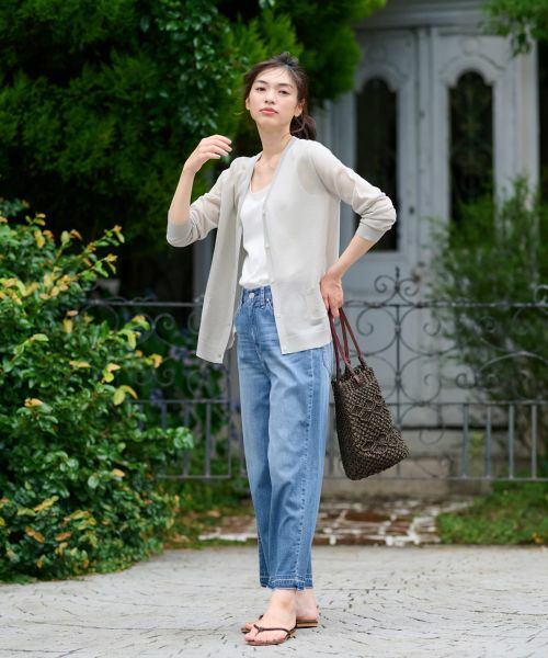 CARA O CRUZ / キャラ・オ・クルス カーディガン・ボレロ | ラメVネックカーディガン【CoC by CARA O CRUZ】 | 詳細28