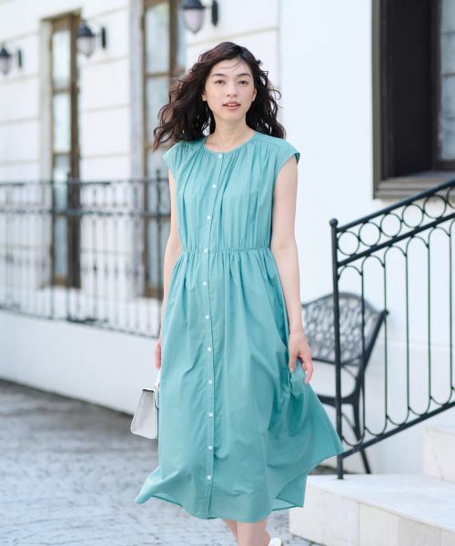 CARA O CRUZ / キャラ・オ・クルス ドレス | ノースリーブワンピース【CoC by CARA O CRUZ】 | 詳細1