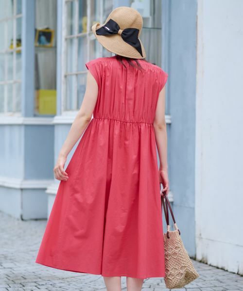 CARA O CRUZ / キャラ・オ・クルス ドレス | ノースリーブワンピース【CoC by CARA O CRUZ】 | 詳細10