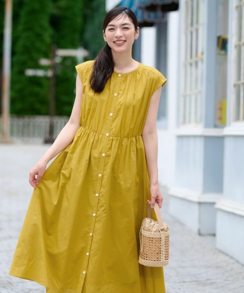 CARA O CRUZ / キャラ・オ・クルス ドレス | ノースリーブワンピース【CoC by CARA O CRUZ】 | 詳細13