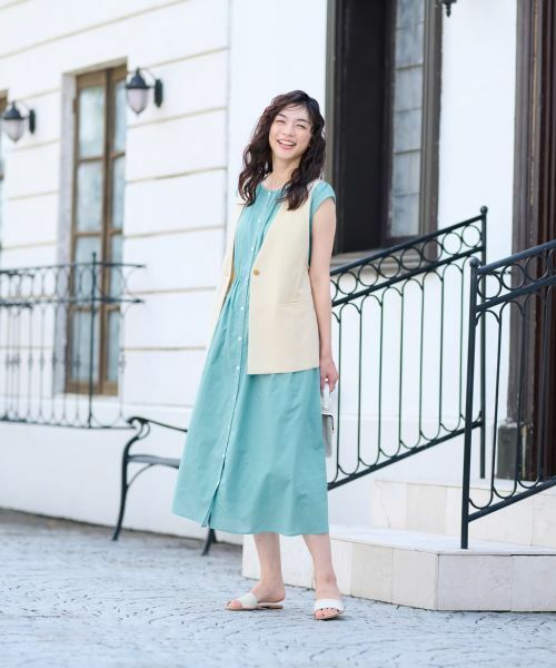 CARA O CRUZ / キャラ・オ・クルス ドレス | ノースリーブワンピース【CoC by CARA O CRUZ】 | 詳細29