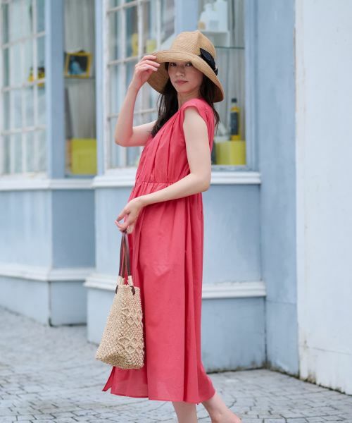 CARA O CRUZ / キャラ・オ・クルス ドレス | ノースリーブワンピース【CoC by CARA O CRUZ】 | 詳細9
