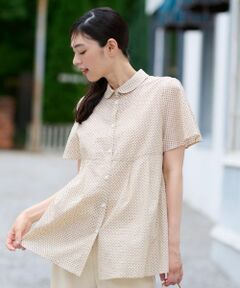 CARA O CRUZ / キャラ・オ・クルス シャツ・ブラウス | 【人気】ドットフレアブラウス【CoC by CARA O CRUZ】