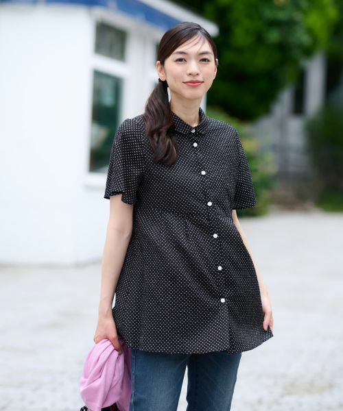 CARA O CRUZ / キャラ・オ・クルス シャツ・ブラウス | 【人気】ドットフレアブラウス【CoC by CARA O CRUZ】 | 詳細13